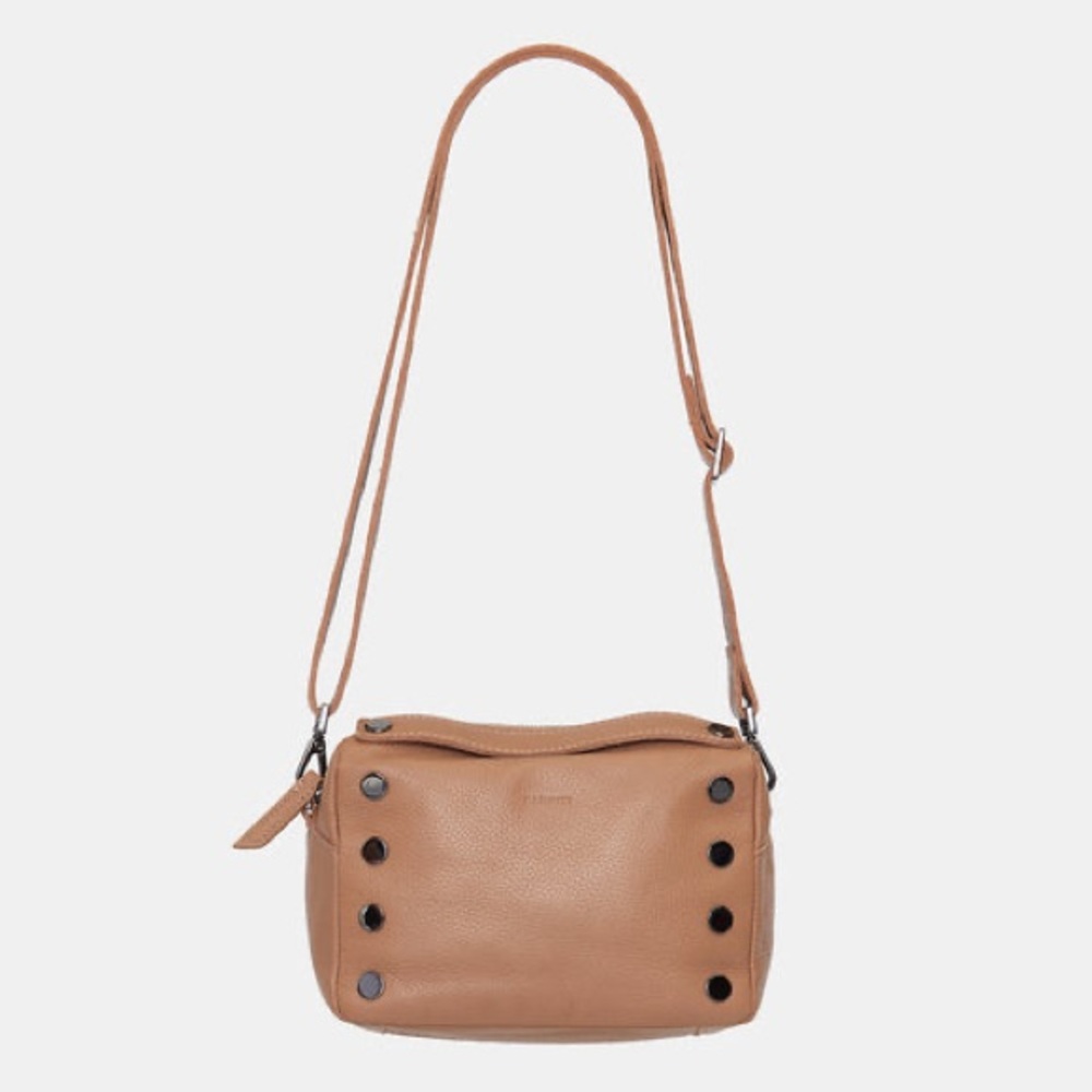 Hammitt Evan Crossbody Biscotti Tan Light Brown Gunmetal - Picture 13 of 13